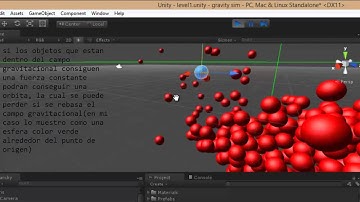 Unity 3d, Basic gravity Simulation [DEMO]