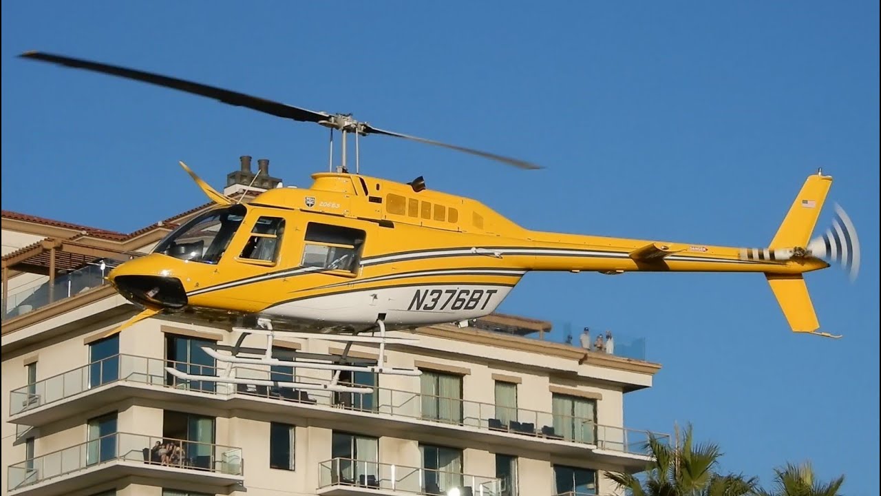 Start-Up & Takeoff Bell 206 JetRanger Epic Sound CARS N' COPTERS
