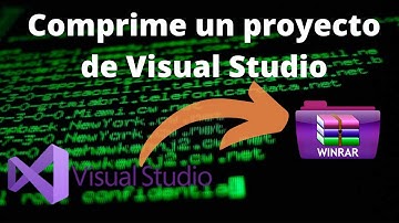Tutorial FACILITO Como Comprimir un proyecto de Visual Studio VS #IngeniaTICsMX 2022