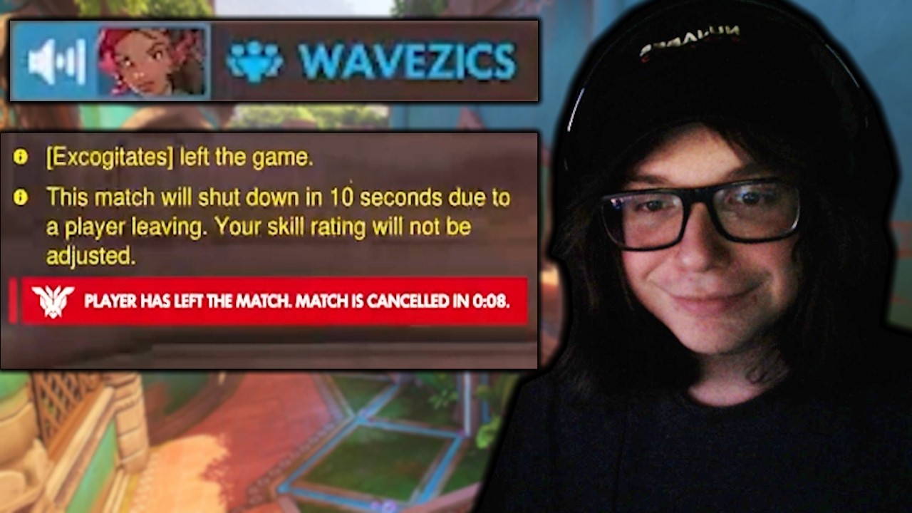 being so annoying in overwatch comms my teammates insta leave the game