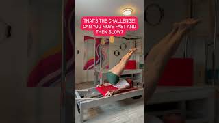 Pilates Overhead on the Reformer #pilatesreformer
