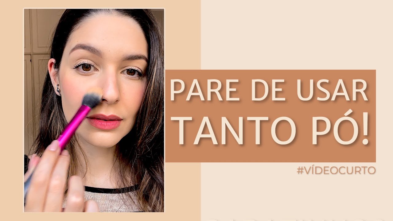 DICA DE COMO USAR PÓ COMPACTO 