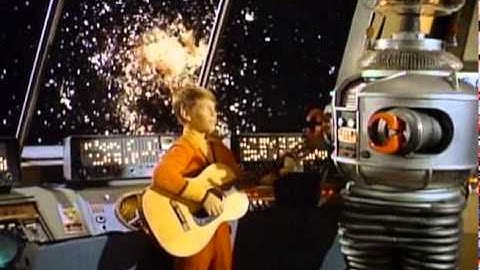 Robot B-9 from Lost in Space Sings