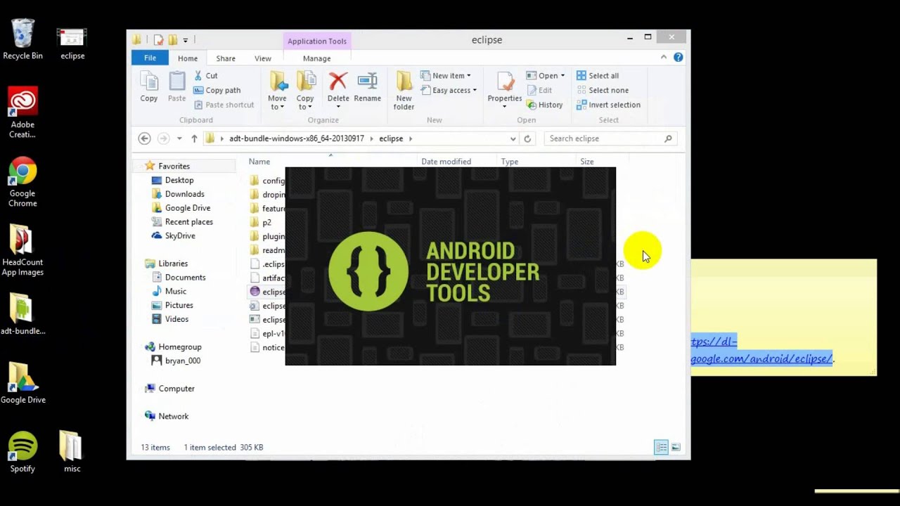 How to install Eclipse to Develop Android Applications - YouTube
