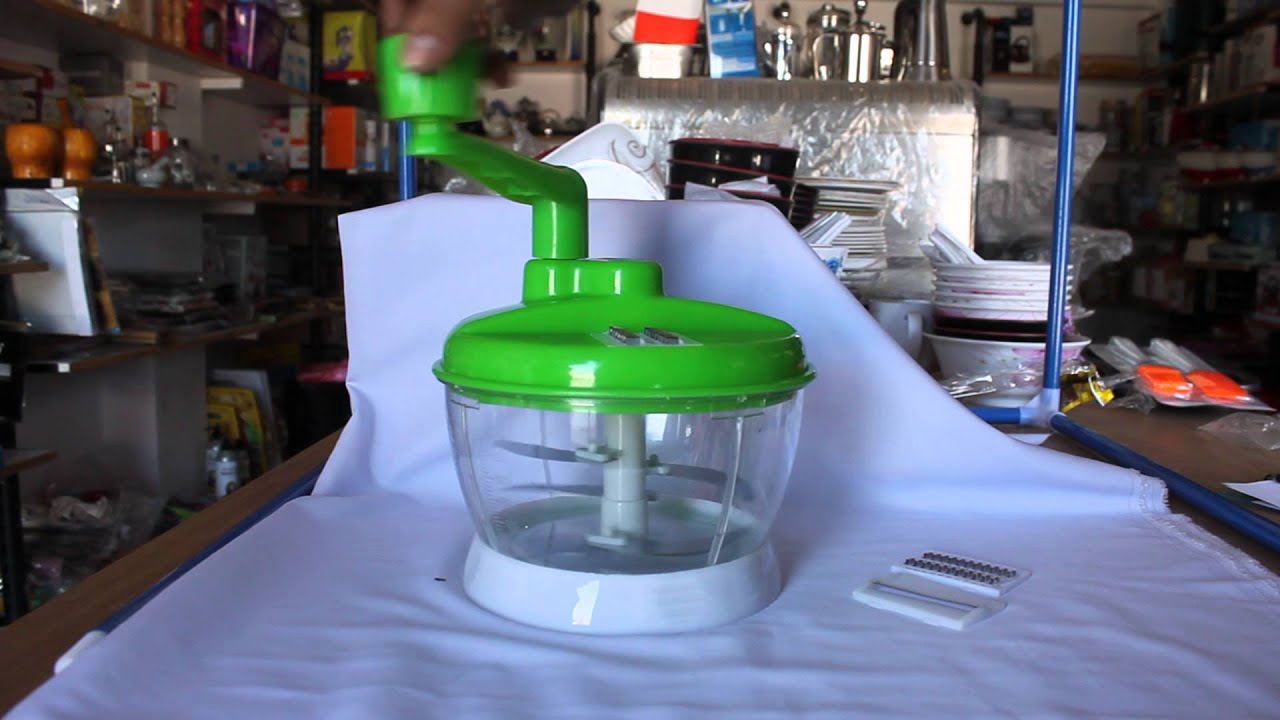 Manual Vegetable Cutter - YouTube