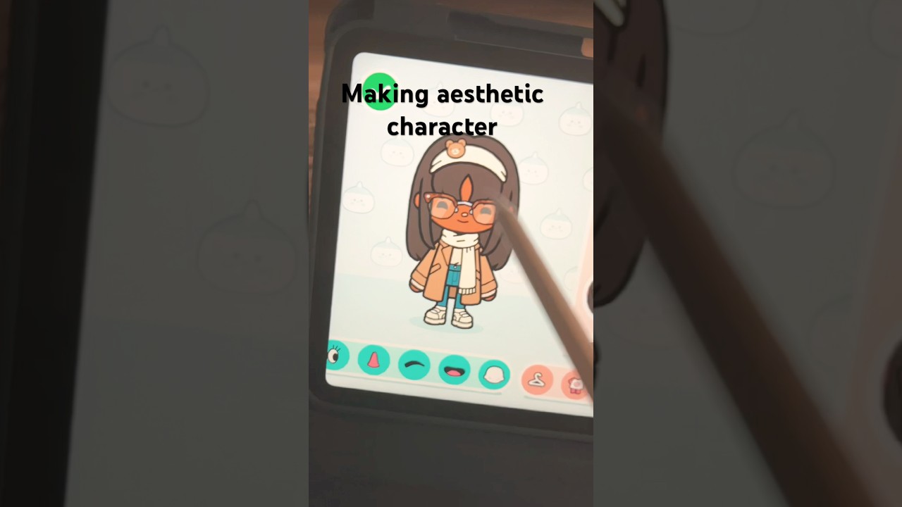 Making aesthetic character 