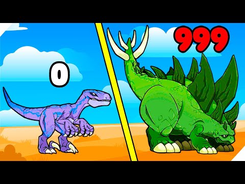 Видео: ЭВОЛЮЦИЯ ДИНОЗАВРА РАПТОРА ДЛЯ ВЫЖИВАНИЯ В МИРЕ ЮРСКОГО ПЕРИОДА! Dino Rumble Jurassic War