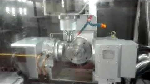 VMC850 with 5 axis testing video