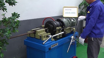 AGS 40C Rebar Thread Rolling Machine