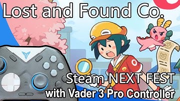 Lost and Found Co. (Steam NEXT FEST) | Motion control with Flydigi Vader 3 Pro game controller