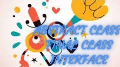 Inheritance | abstract class | Interface abstract functions | final class | ISC | class 12