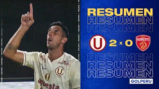 Resumen: Universitario 2-0 Sport Huancayo #TorneoAperturaXGOLPERU