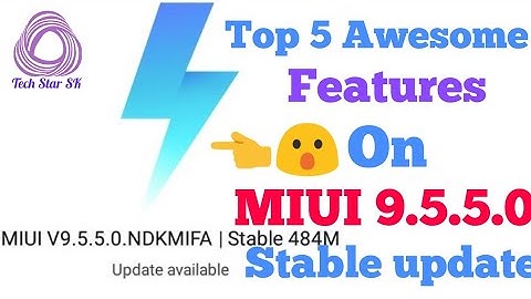 Top 5 Awesome Features On MIUI 9.5.5.0 | Redmi Y1/ Y1 Lite MIUI 9.5.5.0, Top 5 Hidden Features |