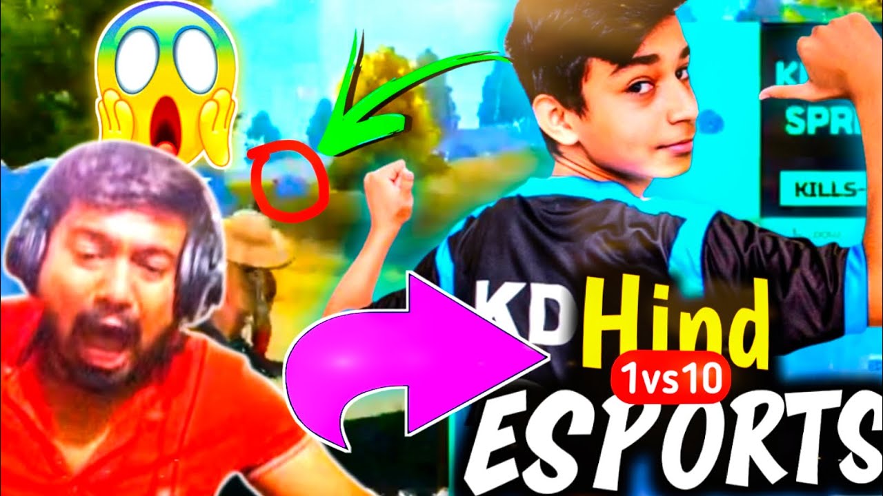 Hind KD's 1vs10 Clutch 😱😱😱ft.