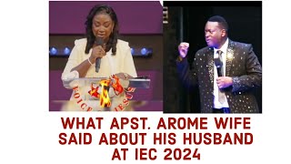 WHAT APST. AROME'S WIFE SAID ABOUT HIS HUSBAND AT IEC 2024 by  VOICE OF JESUS CHRIST 57 views 9 days ago 19 minutes