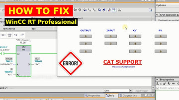 Hướng dẫn sửa lỗi WinCC RT Professional không kết nối được với PLC