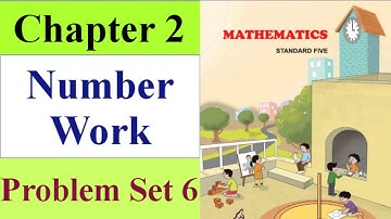 Number Work 5th Std Problem Set 6 | 5th Standard Maths Chapter 2 Maharashtra State Board