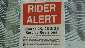 Bus Service Changes