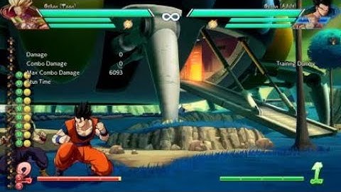 DBFZ Adult Gohan Corner EX Legs Blockstring