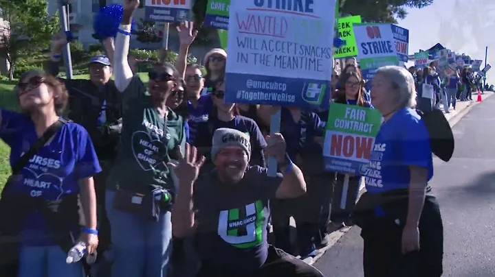 Sharp nurses and health workers begin three-day strike across San Diego