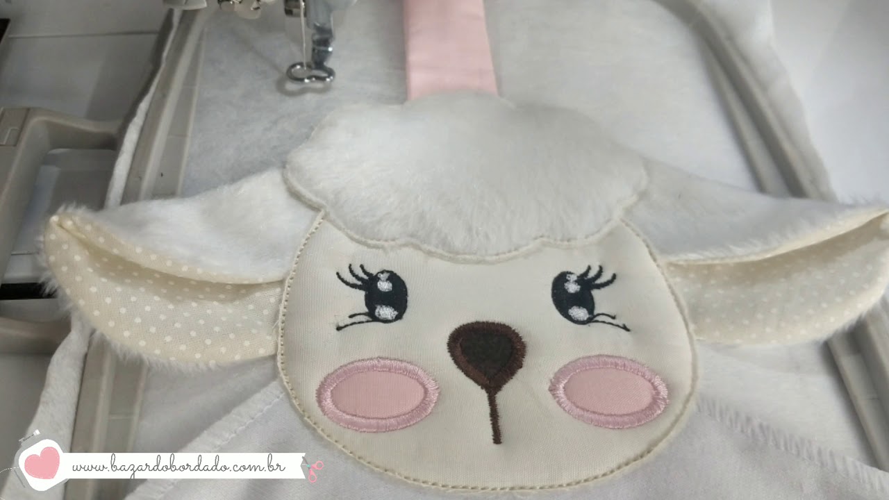 MATRIZ OVELHINHA PORTA CHUPETA  (BASTIDORES 14x14, 13x18 ou 14x20)