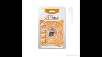 How to Install dual band wifi adapter 802.11ac without disc driver