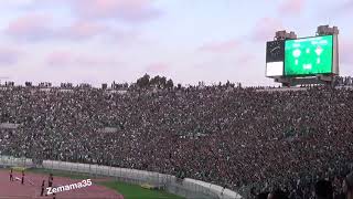 Curva Sud Casa  -  يا لبابور يا مونامور أغنية من الزمن الجميل لجمهور الرجاء في مباراة ريال بيتيس