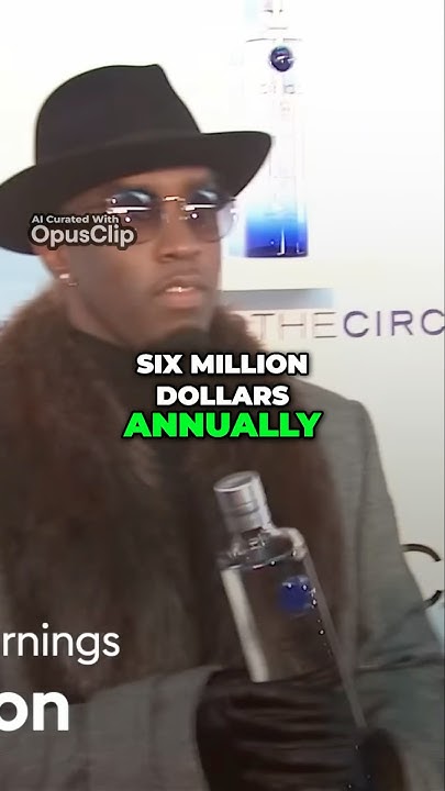 How much is Ciroc paying Diddy? - YouTube
