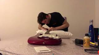 Fender Mexican Standard Stratocaster MIM Setup - Part 2 of 3