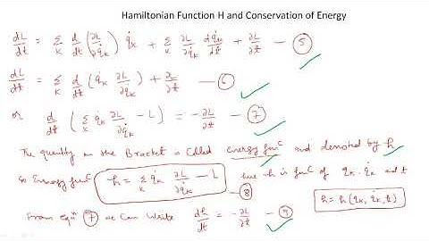 Hamiltonian Function