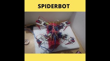 SPIDER-BOT USING ARDUINO