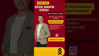 Sözel Mantık Kampım Başlıyor!.. 🎉 #sözelmantık #ales2026 #dgs2026 #kpss2026 #ags2026