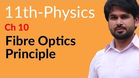11th Class Physics, Ch 10 - Fibre Optics Principle -Optical Instruments - FSc Physics Book 1