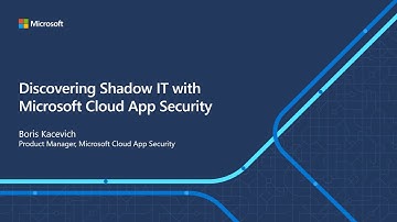 Discovering shadow IT