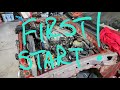 How to do a 3rz to 5vz swap. 1st gen Tacoma project. Hookin stuff up &amp; hittin that key!