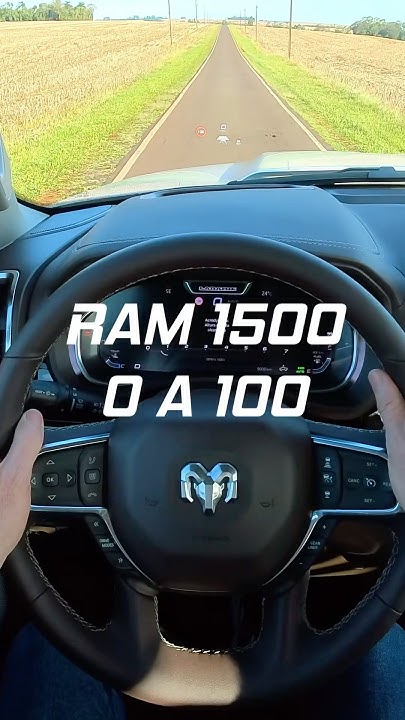 Teste De 0 A 100 Ram 1500 3.0 Turbo