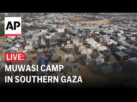 LIVE: Muwasi camp in Gaza as UN votes to grant Palestine new rights, revive its UN membership bid