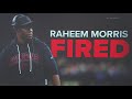 REACTION: Falcons fire Raheem Morris and Terry Fontenot, clean house in Atlanta
