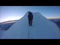 monte bianco. via normale italiana