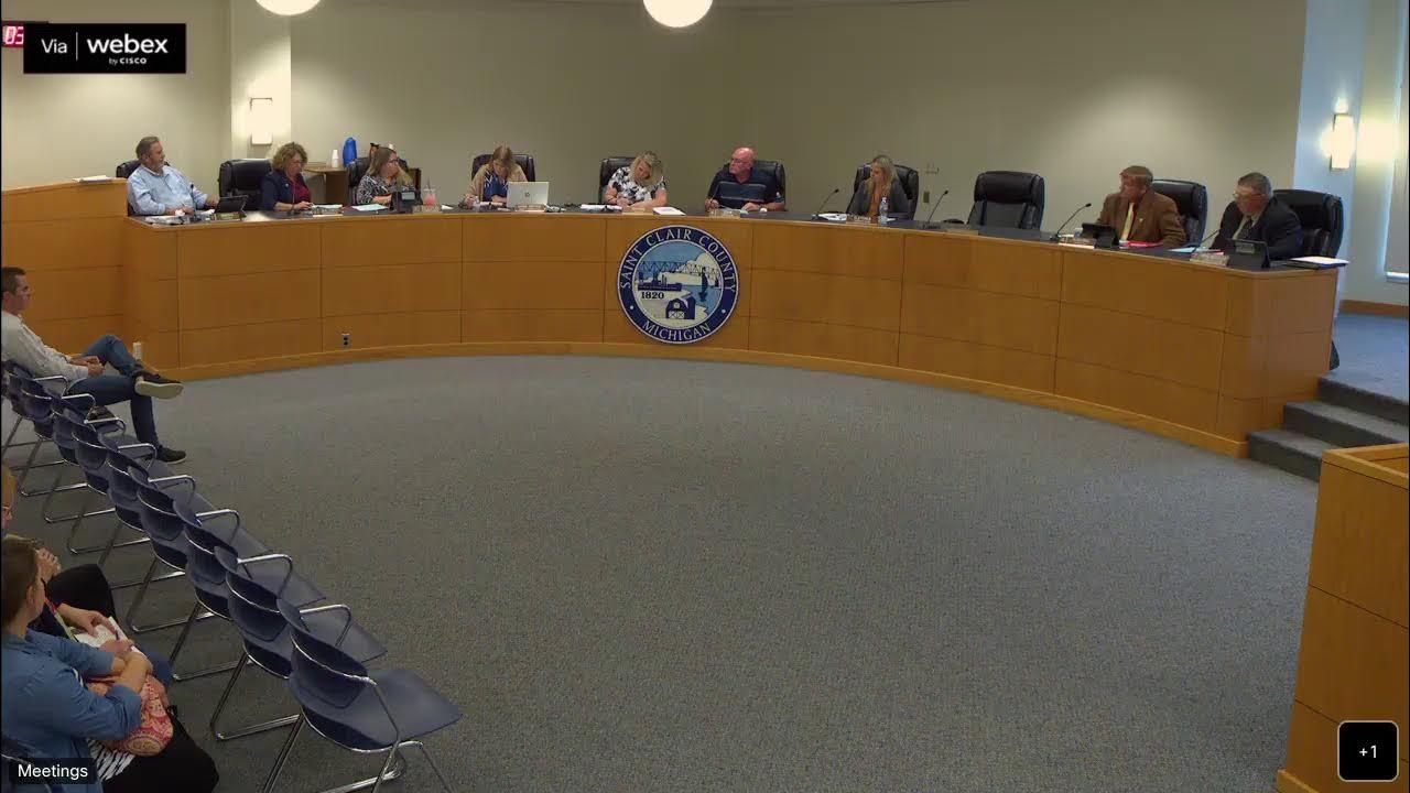 June 15th, 2023 St Clair County Board of Commissioners - YouTube