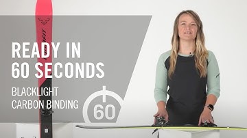 Blacklight Carbon Binding | Ready in 60 Seconds | DYNAFIT