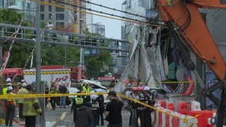 Deadly overpass collapse in South Korea’s capital during safety inspection