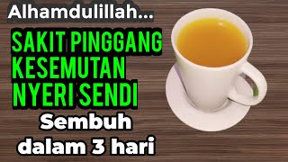 My mother is not sick anymore, joint pain, tingling, backache, 3 days cured with this recipe