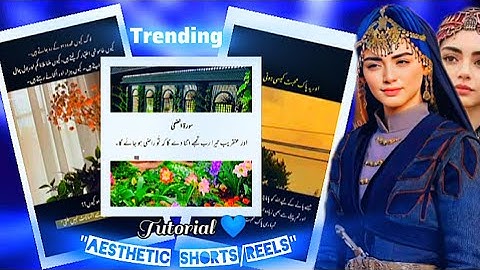 Inshot trending aesthetic video editing  tutorial 🎦by @Aitechal