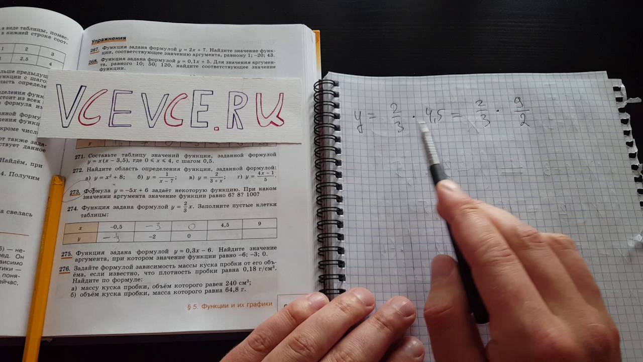 Задача №274. Алгебра 7 класс Макарычев. - YouTube