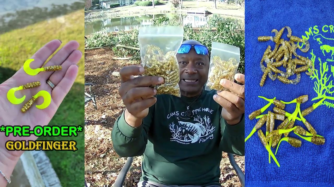💥💥CAMS CRAPPIE GOLD SERIES COLLECTION & WHY IT WORKS WELL YOUR CRAPPIE DO NOT SEE THIS COLOR💥💥