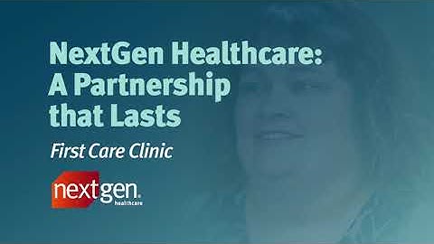 NextGen Healthcare: A Partnership that Lasts | NextGen Healthcare