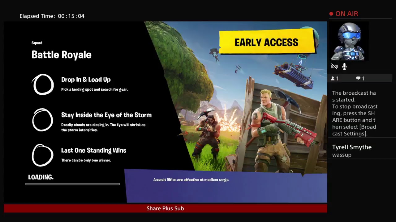 Fortnite Battle Royale | Gameplay | One Man Army | Live!