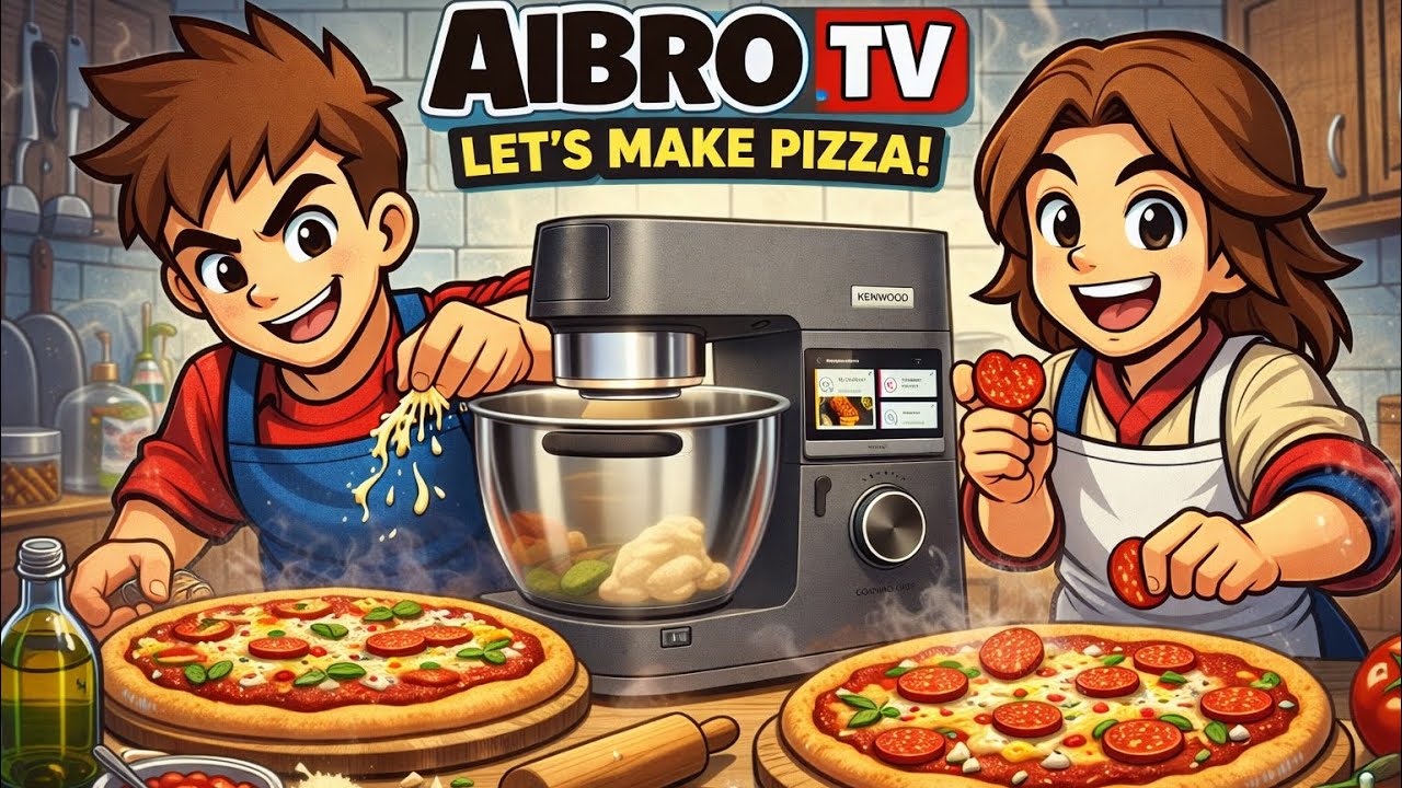🍕 AIBRO TV готовят ПИЦЦУ на Kenwood!