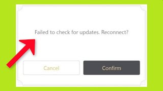 How To Fix - Genshin Impact - Failed To Check For Updates. Reconnect Error Windows 11 / 10 / 8 / 7